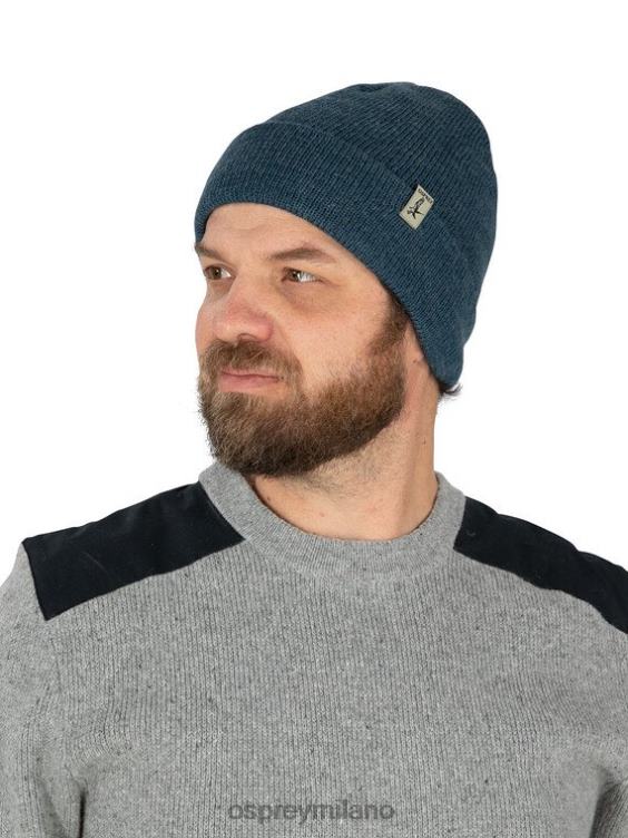blu petrolio abbigliamento con berretto sciatto Osprey unisex J82N2473 accessorio