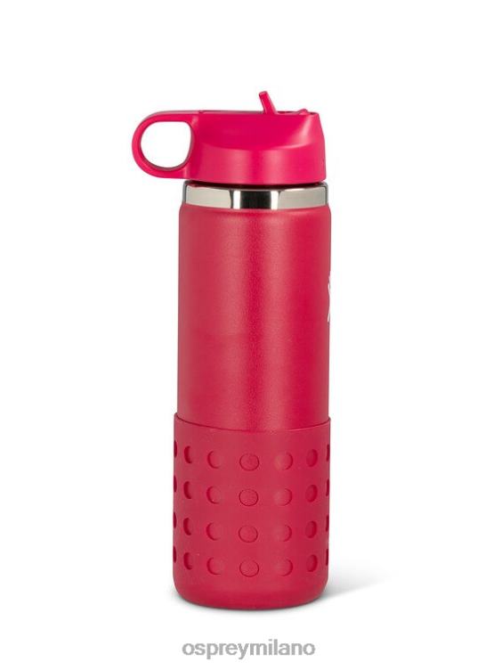 dentice rosso borraccia idraulica | prodotti di marca in bottiglia da 20 once Osprey bambini J82N2496 accessorio