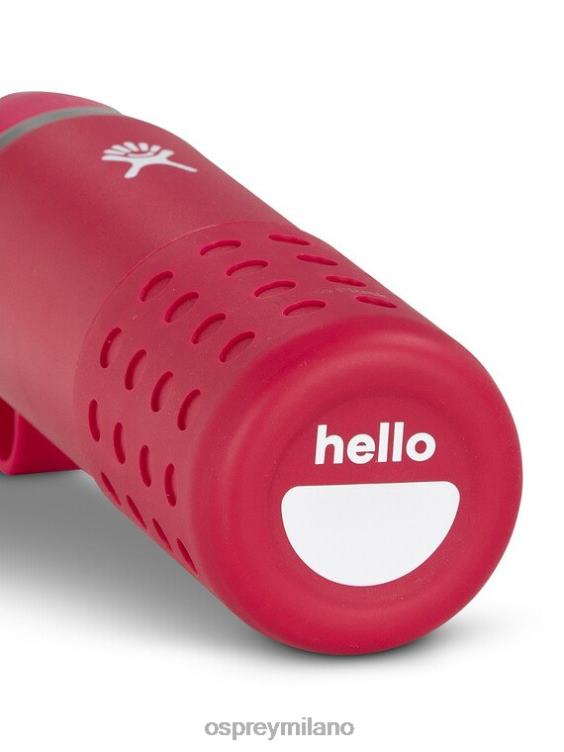dentice rosso borraccia idraulica | prodotti di marca in bottiglia da 20 once Osprey bambini J82N2496 accessorio