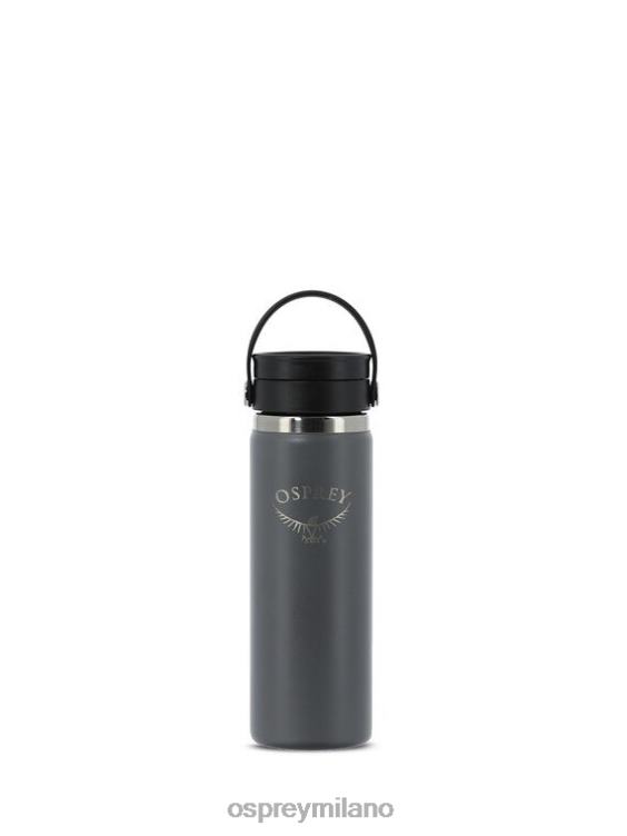 grigio fumo borraccia idraulica | bocca larga con coperchio flessibile, bottiglia da 20 once Osprey unisex J82N2648 accessorio