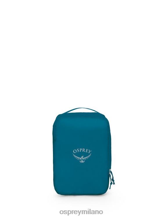 blu del lungomare cubo da imballaggio ultraleggero, accessori da viaggio medi Osprey unisex J82N2658 accessorio