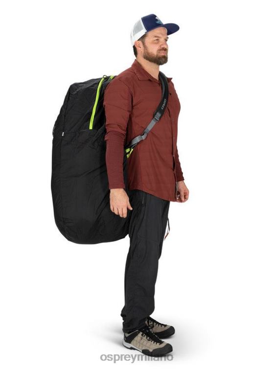 nero Accessori da viaggio medi per aeroporto Osprey unisex J82N2726 accessorio