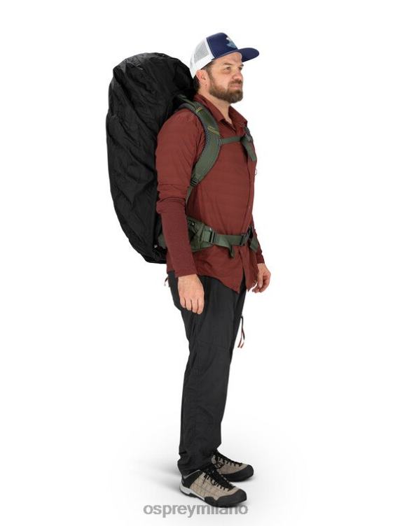 nero accessori da viaggio medi aircover Osprey unisex J82N2728 accessorio