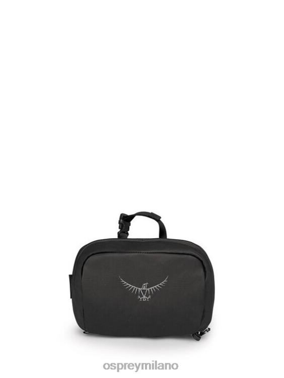 nero organizzazione del viaggio del kit da toilette sospeso per trasportatore Osprey unisex J82N2676 accessorio