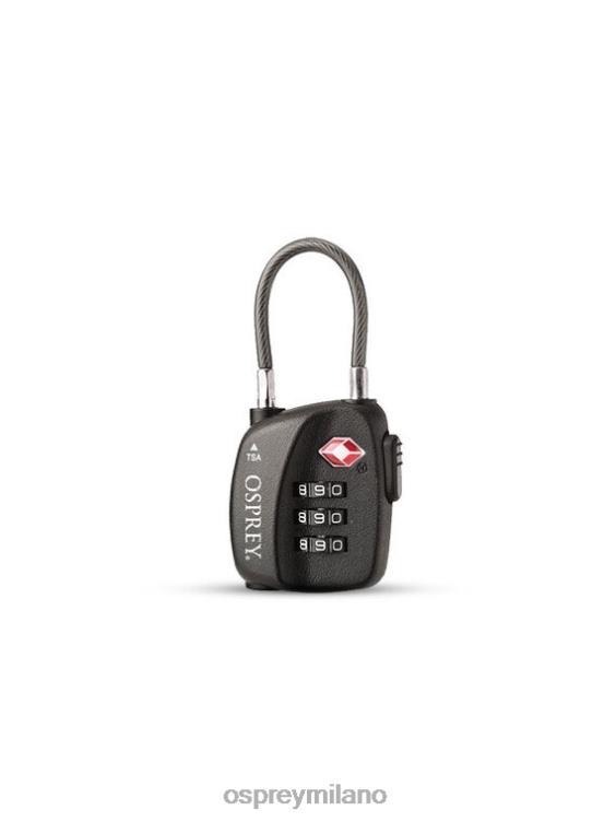 nero sicurezza da viaggio con cavo sentinella da viaggio Osprey unisex J82N2667 accessorio