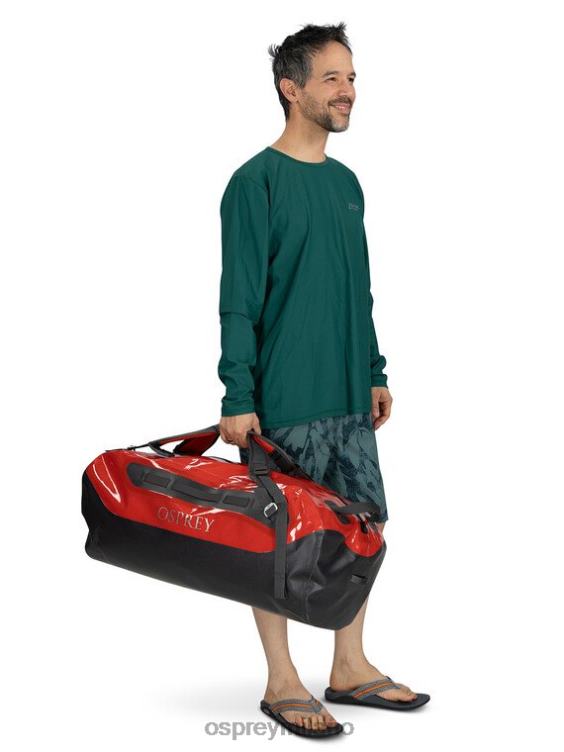 Marte arancione borsone impermeabile trasportatore 70 spedizione impermeabile Osprey unisex J82N2606 borsa