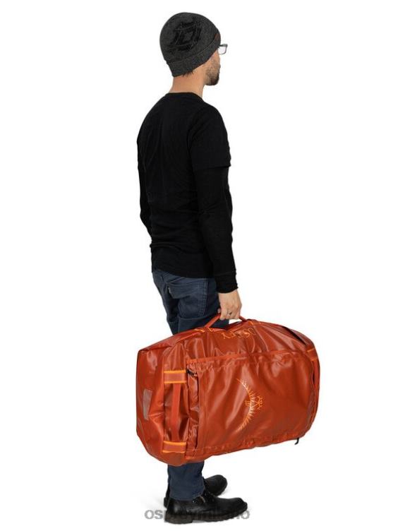 alba arancione borsone trasportatore 65 borsone da spedizione Osprey unisex J82N2596 borsa