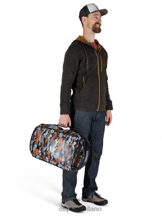 grigio fumo borsone trasportatore 40 borsone da spedizione Osprey unisex J82N2569 borsa