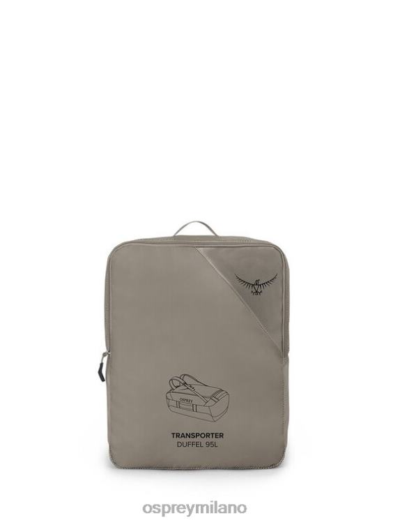 grigio fumo borsone trasportatore 95 borsone da spedizione Osprey unisex J82N2599 borsa