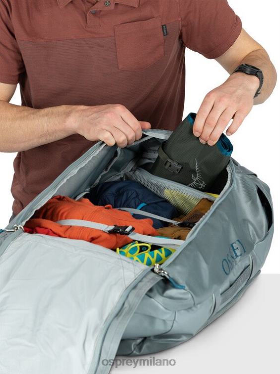 nero borsone trasportatore 65 borsone da spedizione Osprey unisex J82N2597 borsa