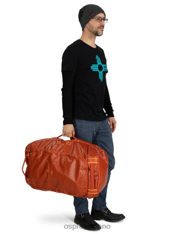 nero borsone trasportatore 65 borsone da spedizione Osprey unisex J82N2597 borsa
