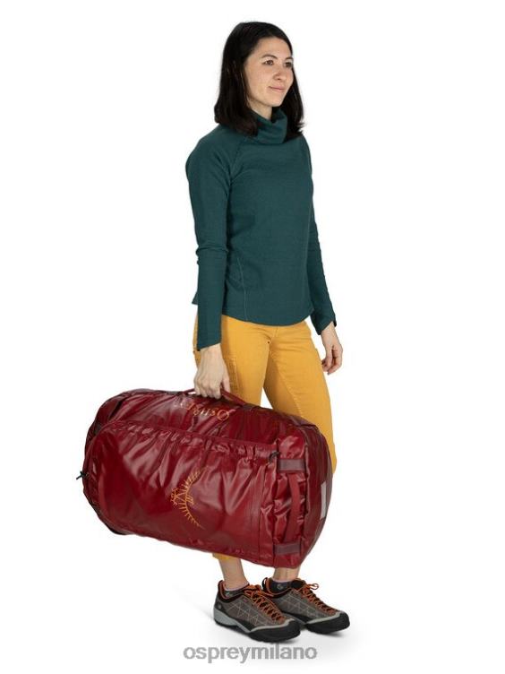 nero borsone trasportatore 65 borsone da spedizione Osprey unisex J82N2597 borsa
