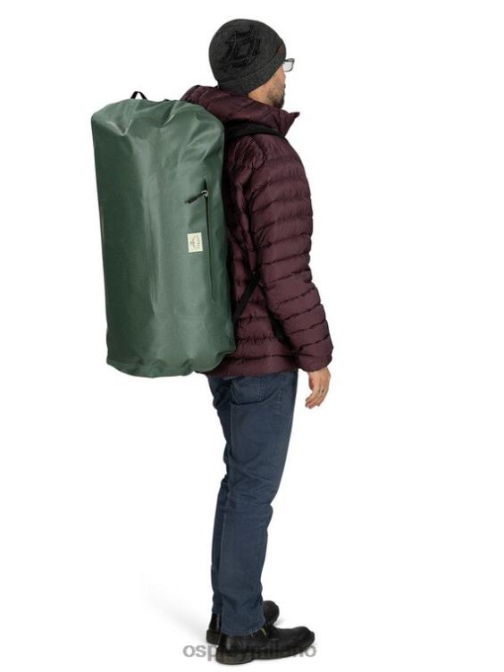 verde foglia di pino borsone impermeabile arcano 65 waterproof | ogni giorno Osprey unisex J82N2618 borsa