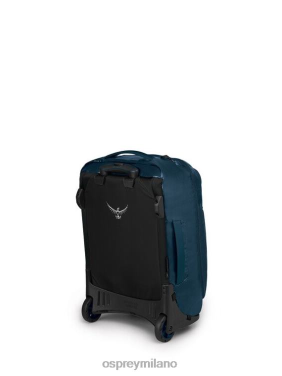 blu Venturi bagaglio a mano con ruote da trasportatore 38 bagagli a mano con ruote Osprey unisex J82N2528 valigia