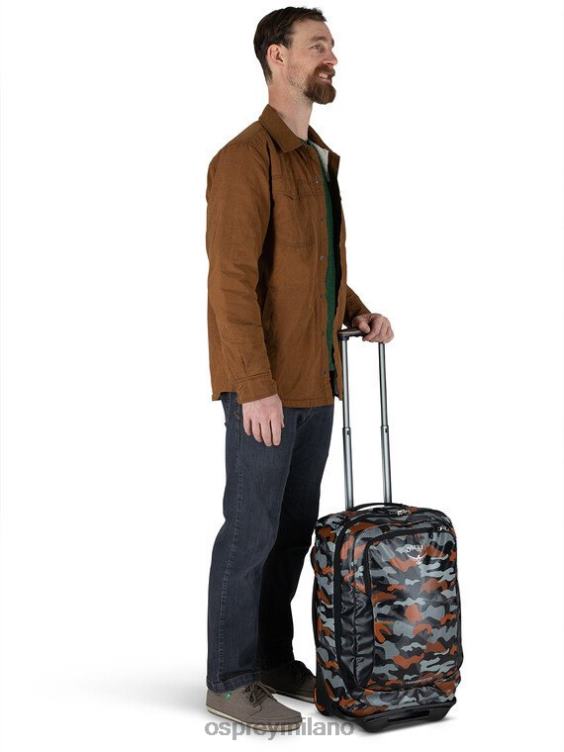 blu Venturi bagaglio a mano con ruote da trasportatore 38 bagagli a mano con ruote Osprey unisex J82N2528 valigia