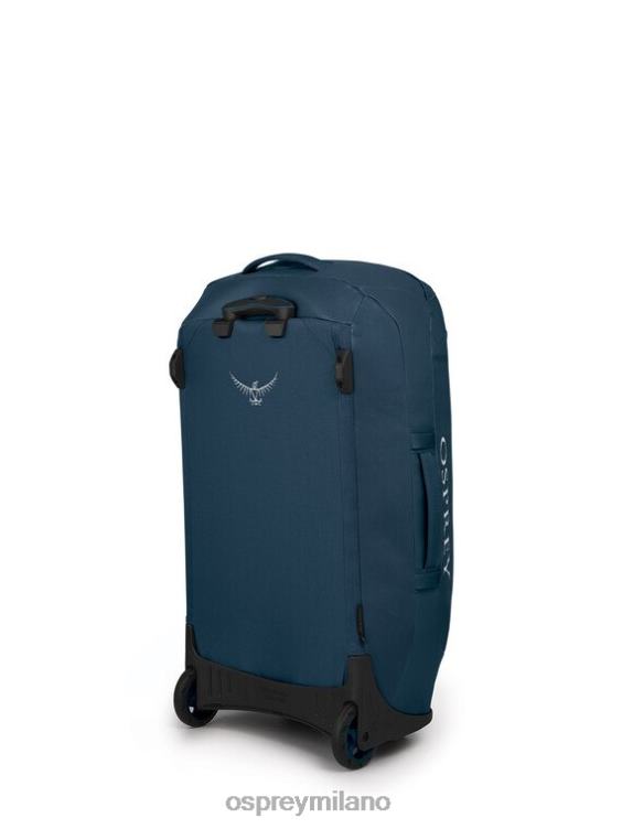 blu Venturi borsone con ruote da trasporto 90 ruote da viaggio | trasportatore di ingranaggi Osprey unisex J82N2622 valigia