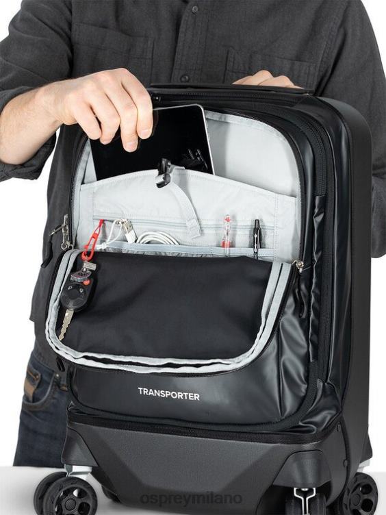 blu Venturi trasportatore ibrido a 4 ruote da viaggio 36+5 l/22
