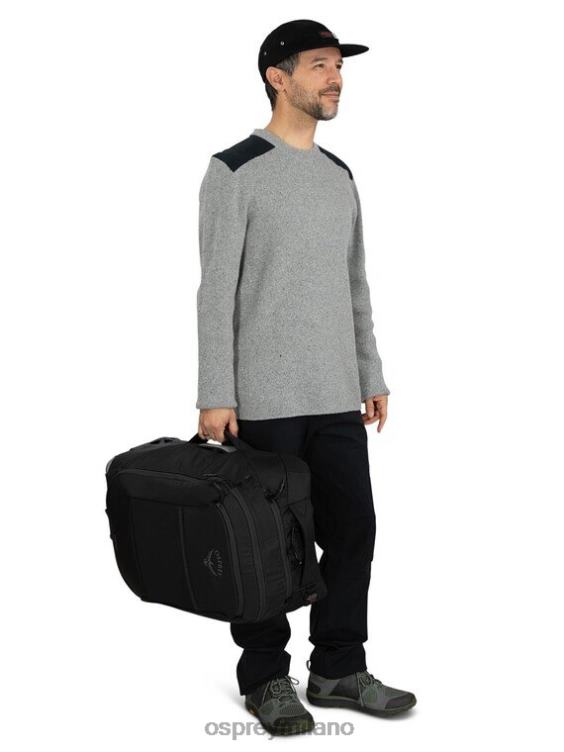 nero Trolley a mano a 2 ruote Ozone da 40 l/21,5