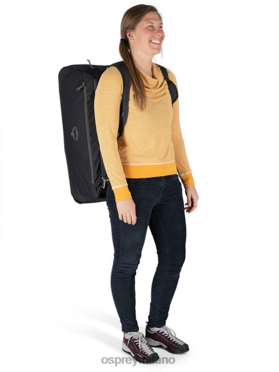 nero borsone con ruote Daylite 85 da viaggio Osprey unisex J82N2629 valigia