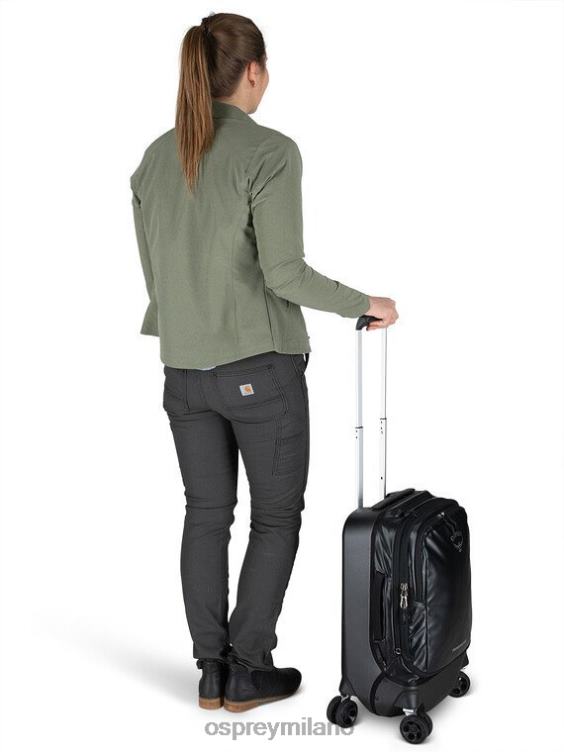 nero trasportatore ibrido a 4 ruote da viaggio 36+5 l/22
