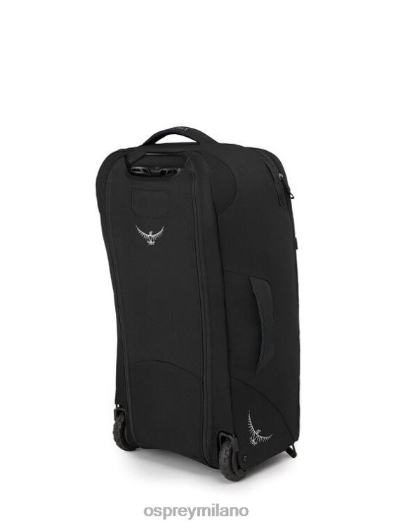 nero zaino da viaggio con ruote Fairview ruote da 65 l/27,5