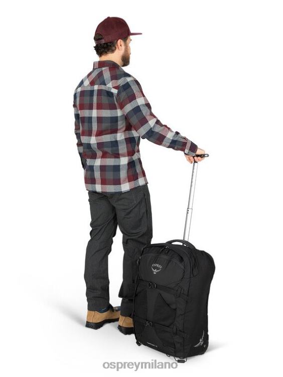 spazio blu disattivato bagaglio a mano da viaggio con ruote farpoint ruote da 36 l/21,5