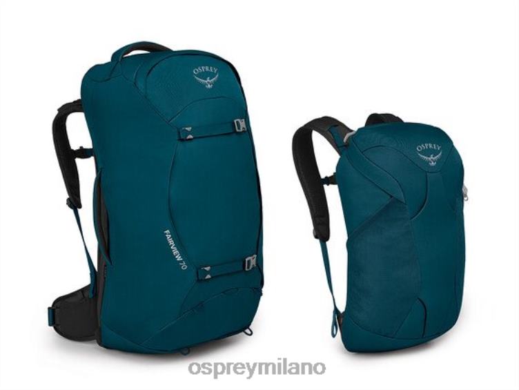 blu giungla notturna pacchetto da viaggio fairview 70 pacchetto da viaggio Osprey donne J82N2511 pacco bagagli
