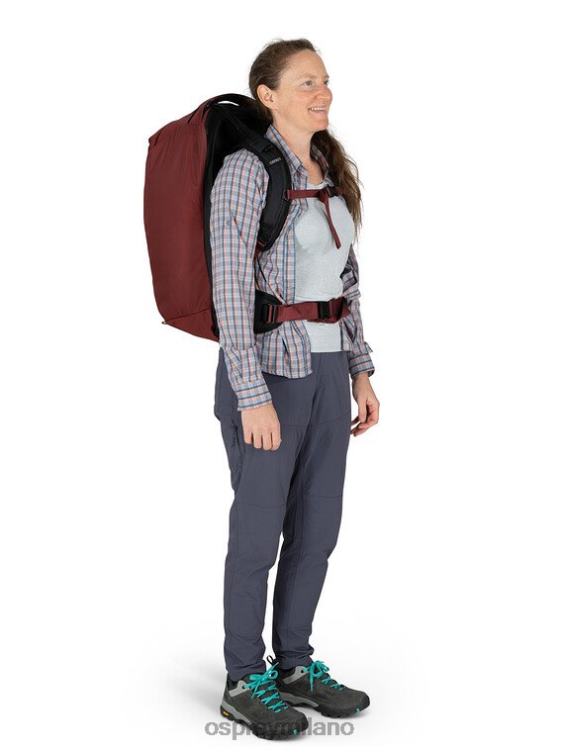 blu notte invernale pacchetto da viaggio fairview 40 pacchetto da viaggio Osprey donne J82N2556 borsa