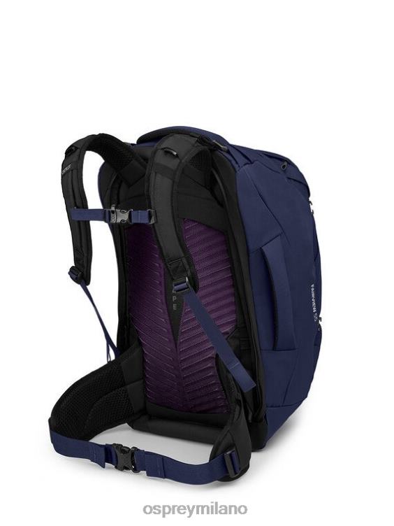 blu notte invernale pacchetto da viaggio fairview 55 pacchetto da viaggio Osprey donne J82N2509 pacco bagagli