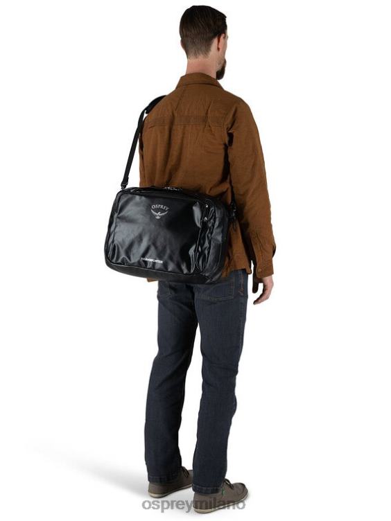 grigio fumo viaggio della borsa d'imbarco del trasportatore Osprey unisex J82N2588 borsa