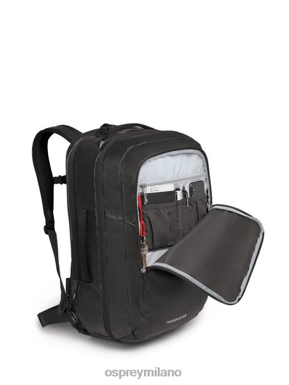 nero bagaglio a mano da trasportatore 44 bagagli a mano Osprey unisex J82N2574 borsa