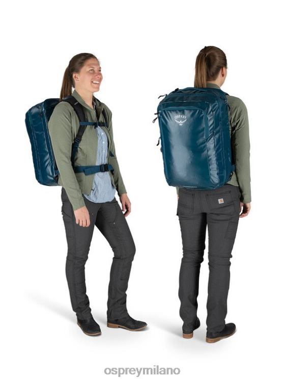 nero bagaglio a mano da trasportatore 44 bagagli a mano Osprey unisex J82N2574 borsa