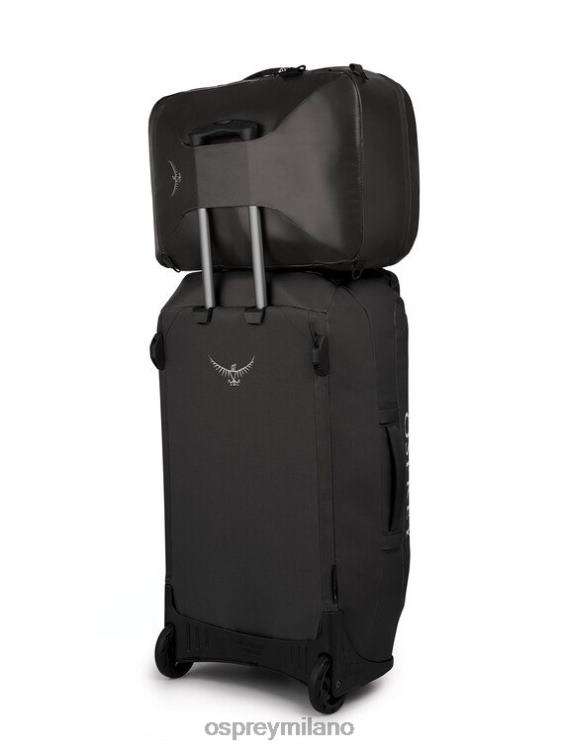 nero bagaglio a mano da trasportatore 44 bagagli a mano Osprey unisex J82N2574 borsa