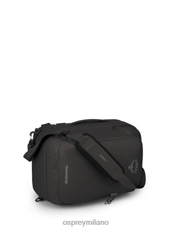 nero bagaglio a mano globale del trasportatore Osprey unisex J82N2576 borsa