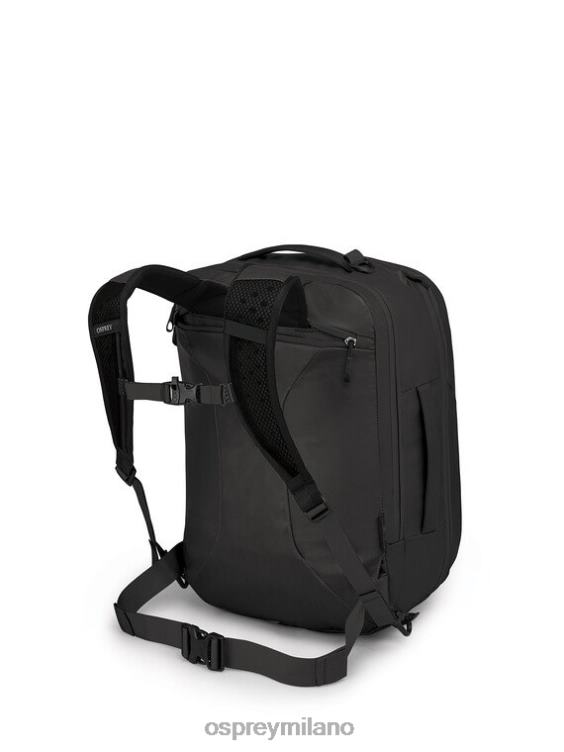 nero bagaglio a mano globale del trasportatore Osprey unisex J82N2576 borsa