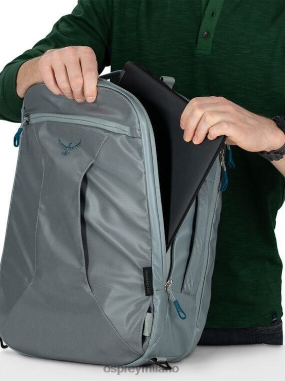 nero bagaglio a mano globale del trasportatore Osprey unisex J82N2576 borsa