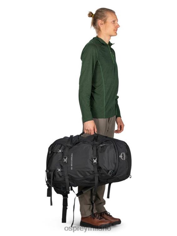 nero farpoint trek 55 viaggio | trekking Osprey uomini J82N2504 pacco bagagli