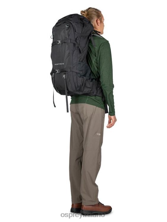 nero farpoint trek 55 viaggio | trekking Osprey uomini J82N2504 pacco bagagli