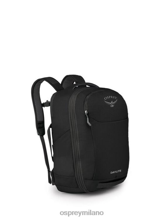 nero pacchetto da viaggio espandibile daylite 26+6 viaggi Osprey unisex J82N2584 borsa
