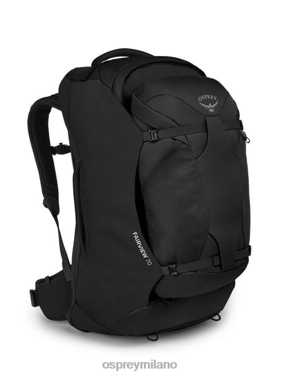 nero pacchetto da viaggio fairview 70 pacchetto da viaggio Osprey donne J82N2513 pacco bagagli
