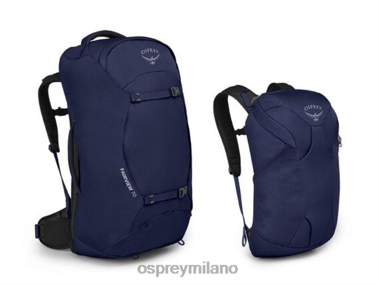 nero pacchetto da viaggio fairview 70 pacchetto da viaggio Osprey donne J82N2513 pacco bagagli