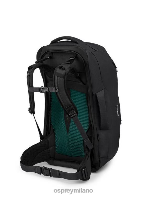 nero pacchetto da viaggio fairview 70 pacchetto da viaggio Osprey donne J82N2513 pacco bagagli