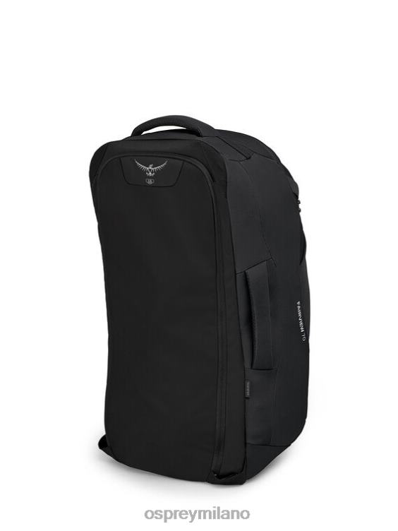 nero pacchetto da viaggio fairview 70 pacchetto da viaggio Osprey donne J82N2513 pacco bagagli