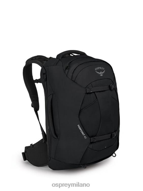nero pacchetto da viaggio farpoint 40 pacchetto da viaggio Osprey uomini J82N2553 borsa
