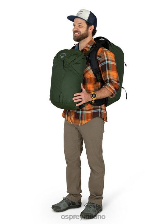 nero pacchetto da viaggio farpoint 55 pacchetto da viaggio Osprey uomini J82N2517 pacco bagagli