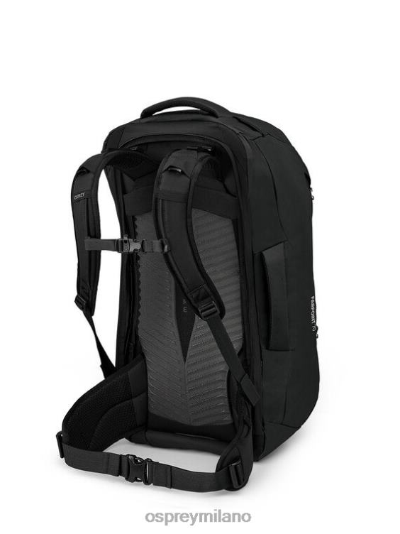 nero pacchetto da viaggio farpoint 70 pacchetto da viaggio Osprey uomini J82N2520 pacco bagagli
