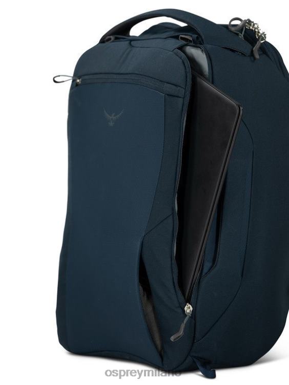 nero pacchetto da viaggio porter 46 viaggi Osprey unisex J82N2567 borsa