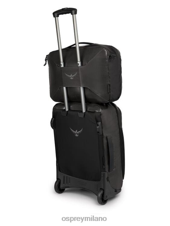 nero viaggio della borsa d'imbarco del trasportatore Osprey unisex J82N2589 borsa