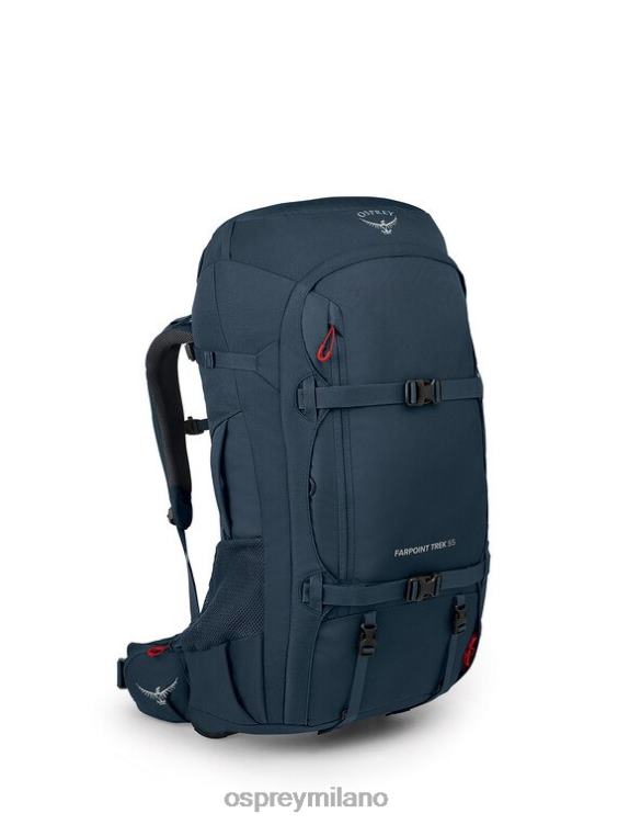 spazio blu disattivato farpoint trek 55 viaggio | trekking Osprey uomini J82N2503 pacco bagagli