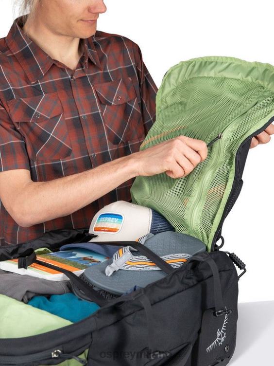 spazio blu disattivato farpoint trek 55 viaggio | trekking Osprey uomini J82N2503 pacco bagagli